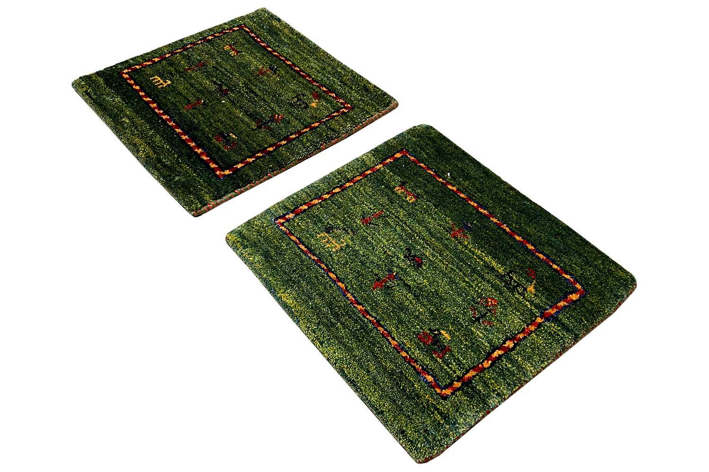 Gabbeh Teppich (42x40 cm) - German Carpet Shop