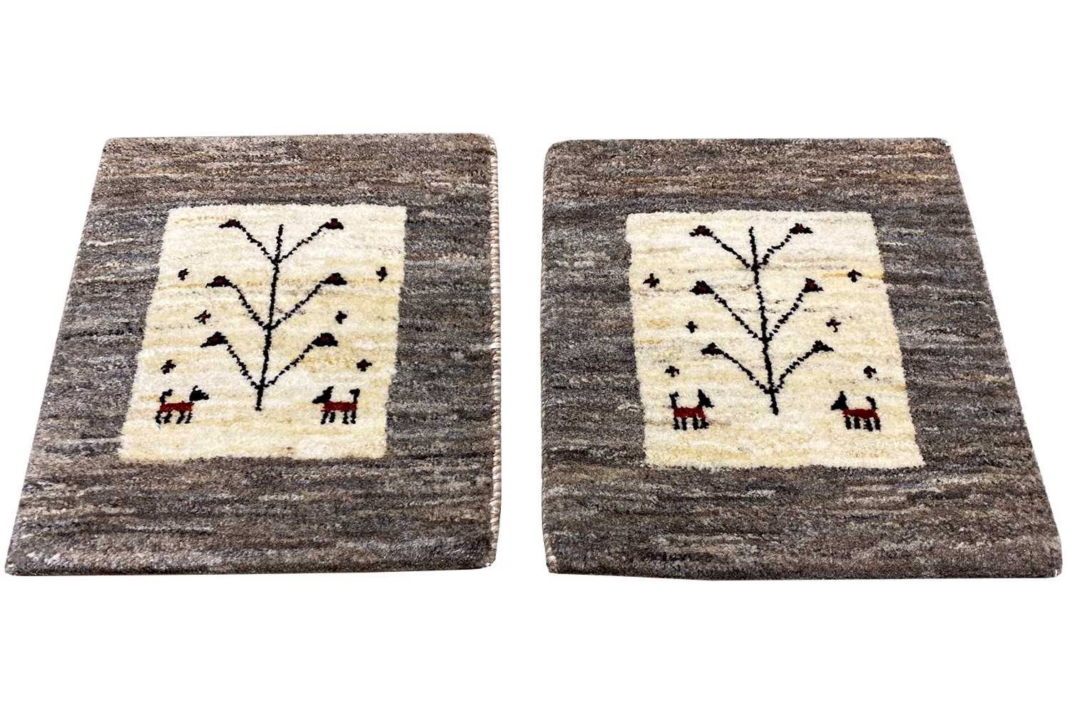 Gabbeh Teppich (42x40 cm) - German Carpet Shop