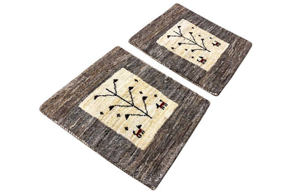 Gabbeh Teppich (42x40 cm) - German Carpet Shop