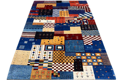 Gabbeh Teppich (170x240 cm / 6x8 ft) - German Carpet Shop