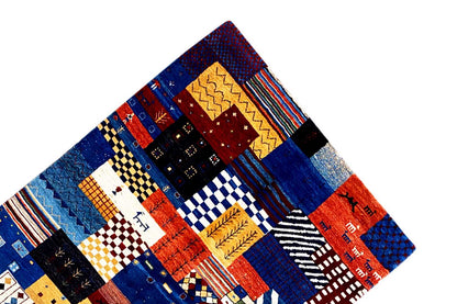 Gabbeh Teppich (170x240 cm / 6x8 ft) - German Carpet Shop