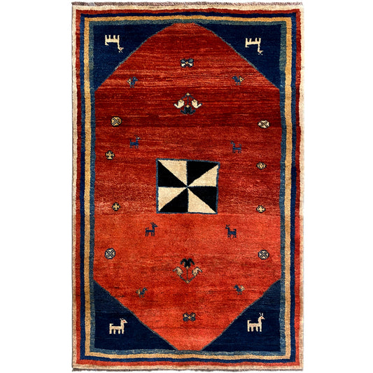 Gabbeh Carpet 188x116 cm