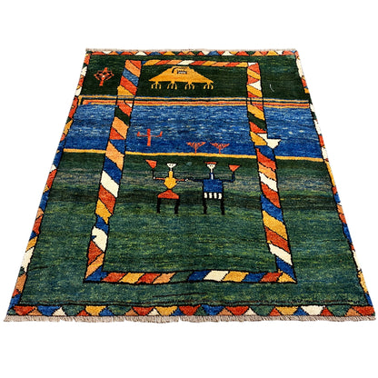 Gabbeh Carpet 170x140 cm