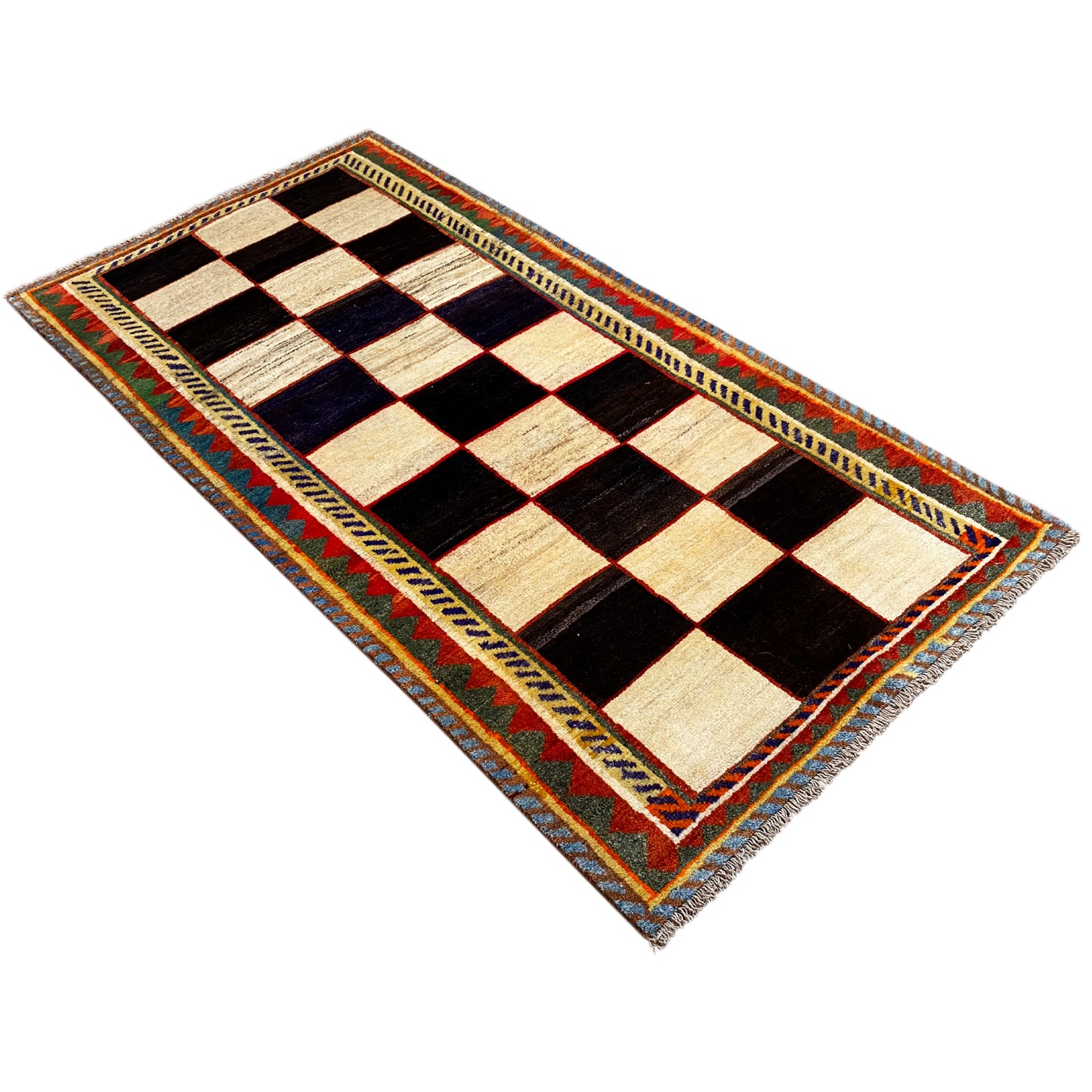 Gabbeh Carpet 194x100 cm