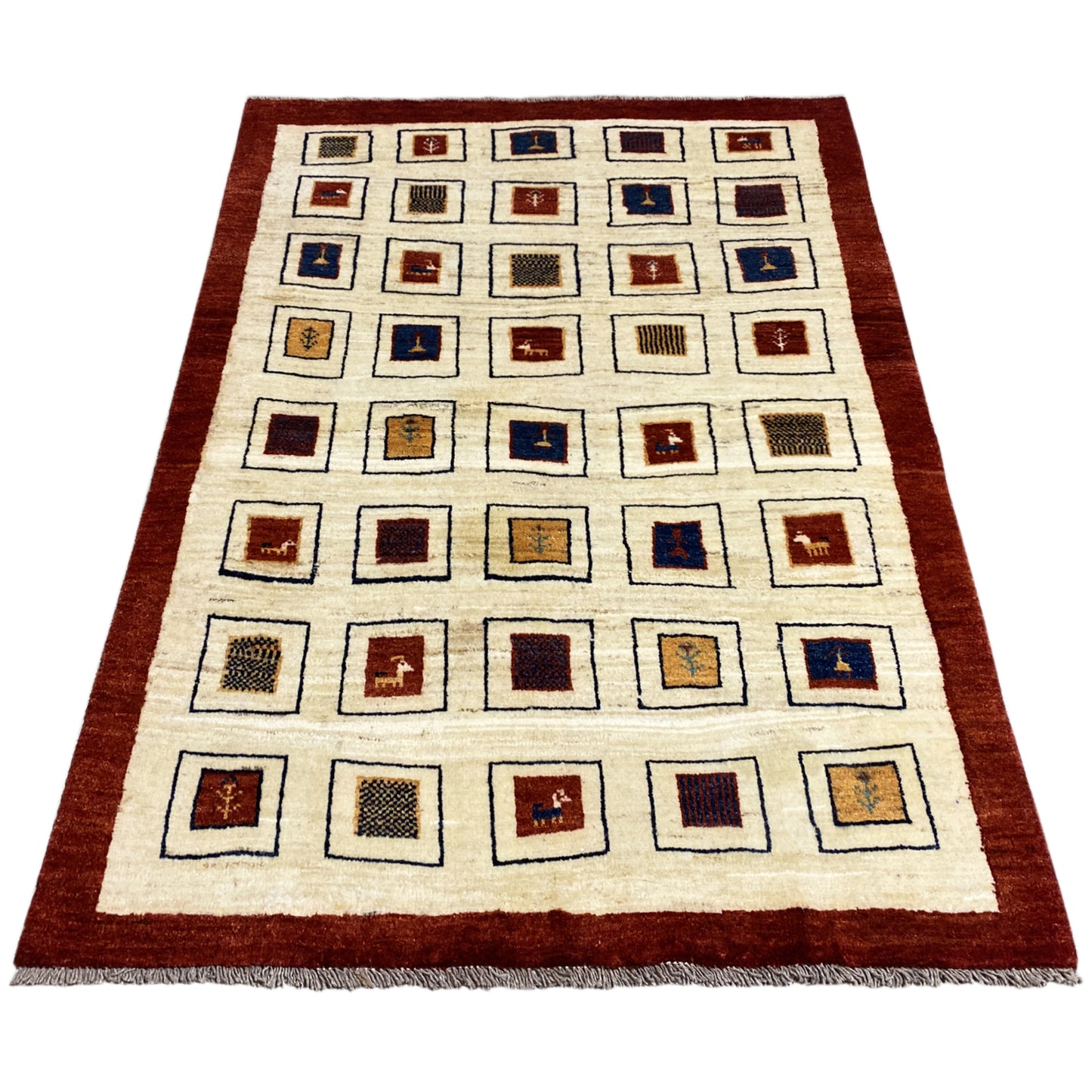 Gabbeh Carpet 160x111 cm