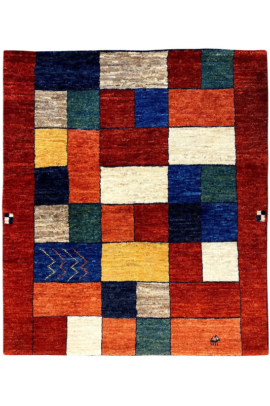 Gabbeh Teppich (107x94 cm) - German Carpet Shop