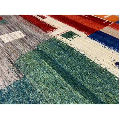 Gabbeh Teppich Bunt 205x154 cm - German Carpet Shop