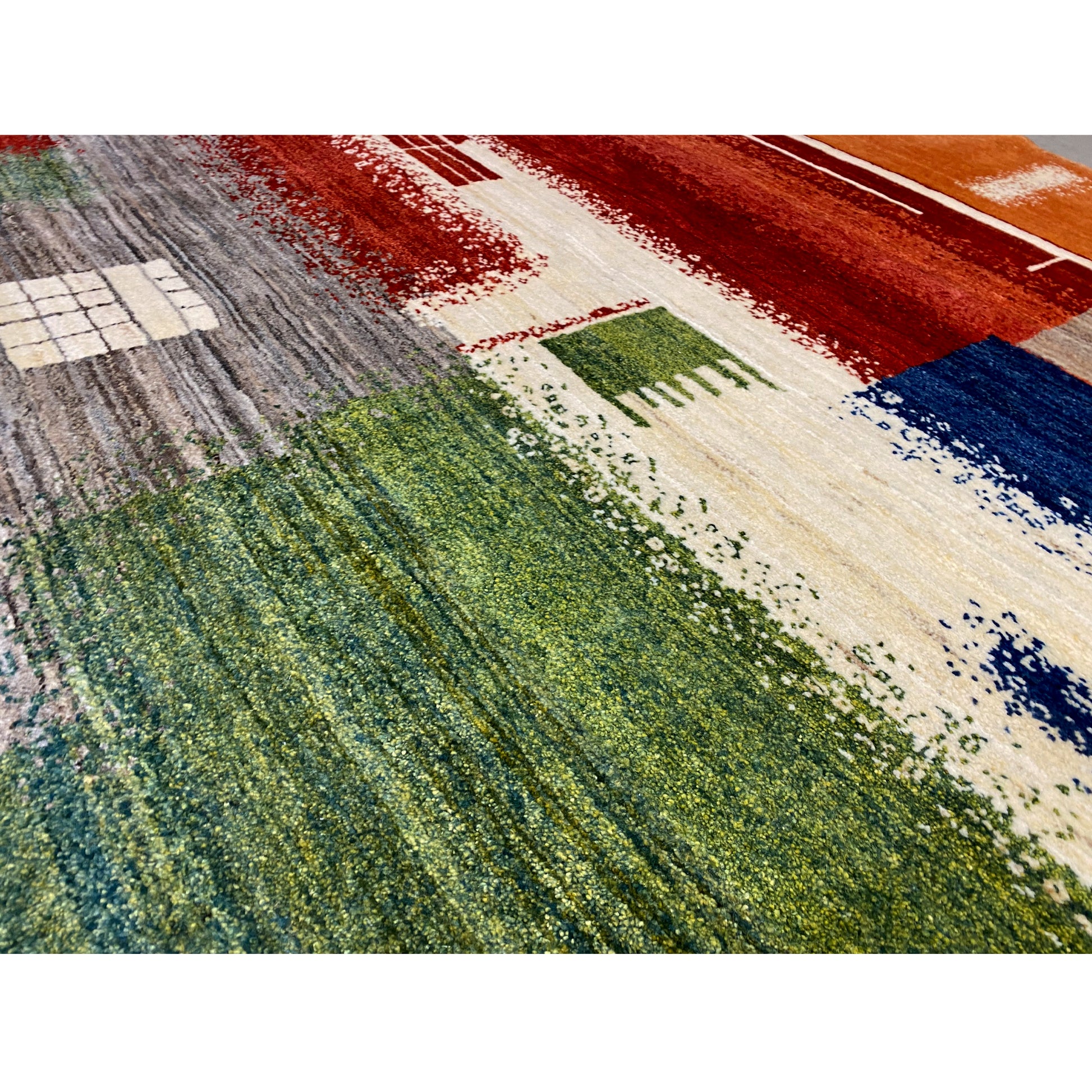 Gabbeh Teppich Bunt 201x150 cm - German Carpet Shop