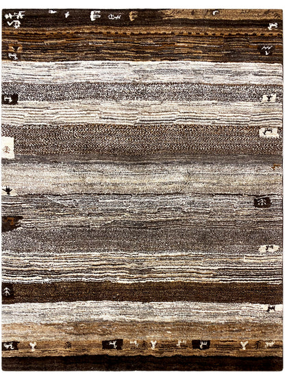Gabbeh Rug 195x153 cm