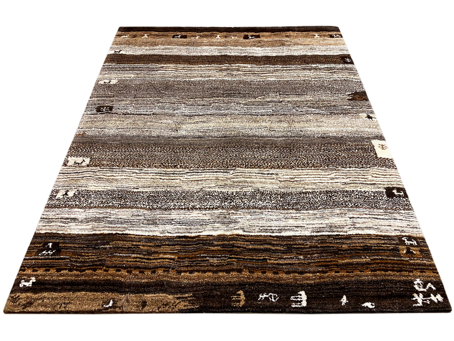 Gabbeh Rug 195x153 cm