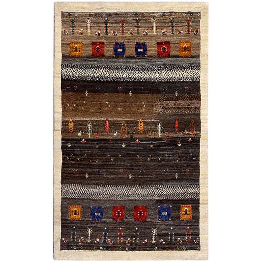 Gabbeh Teppich 177x117 cm - German Carpet Shop