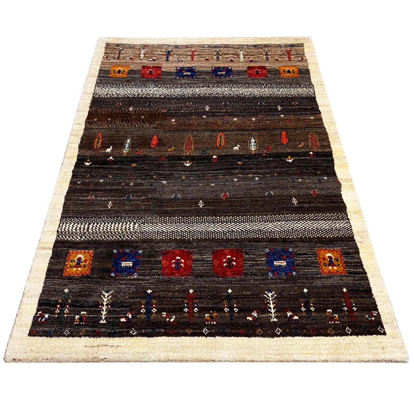 Gabbeh Teppich 177x116 cm - German Carpet Shop