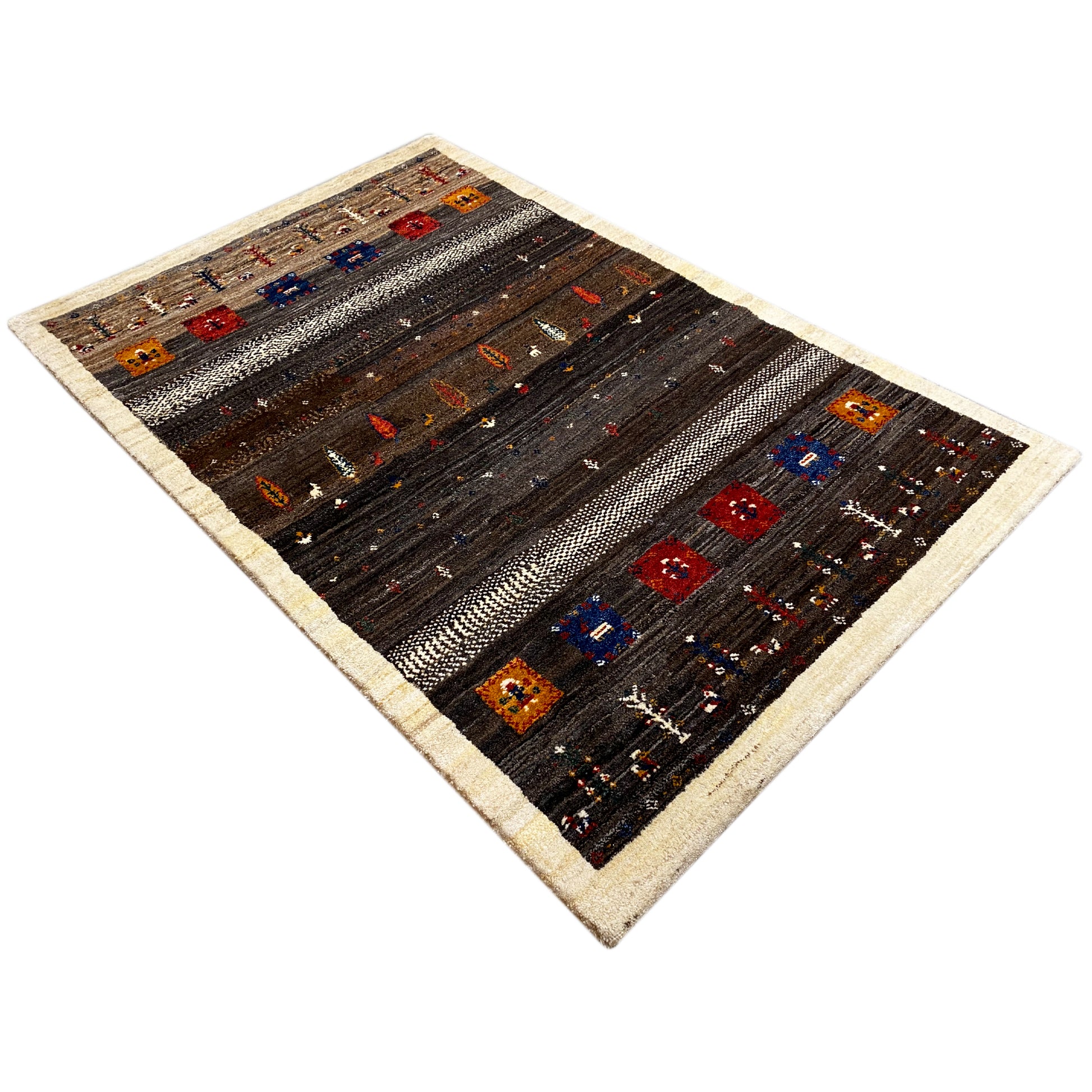 Gabbeh Teppich 177x116 cm - German Carpet Shop