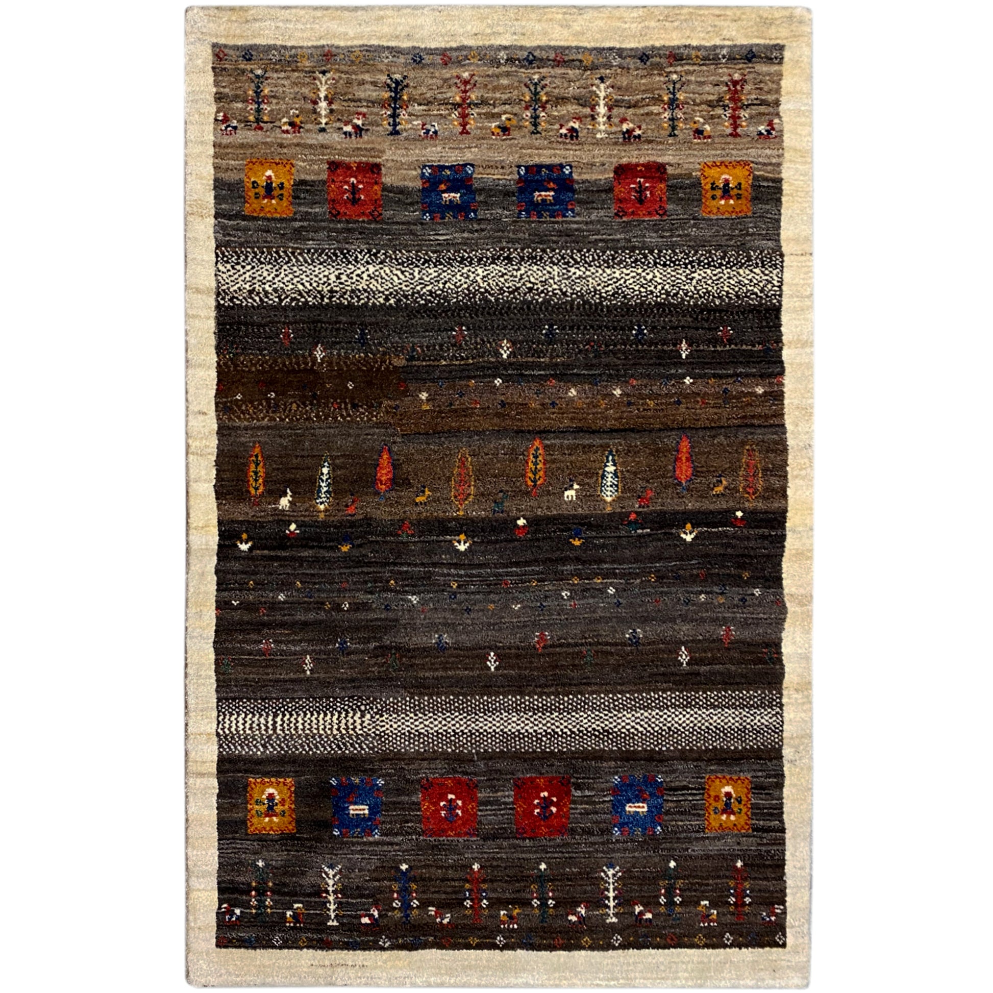 Gabbeh Teppich 177x116 cm - German Carpet Shop