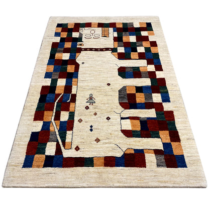 Gabbeh Teppich 180x119 cm - German Carpet Shop