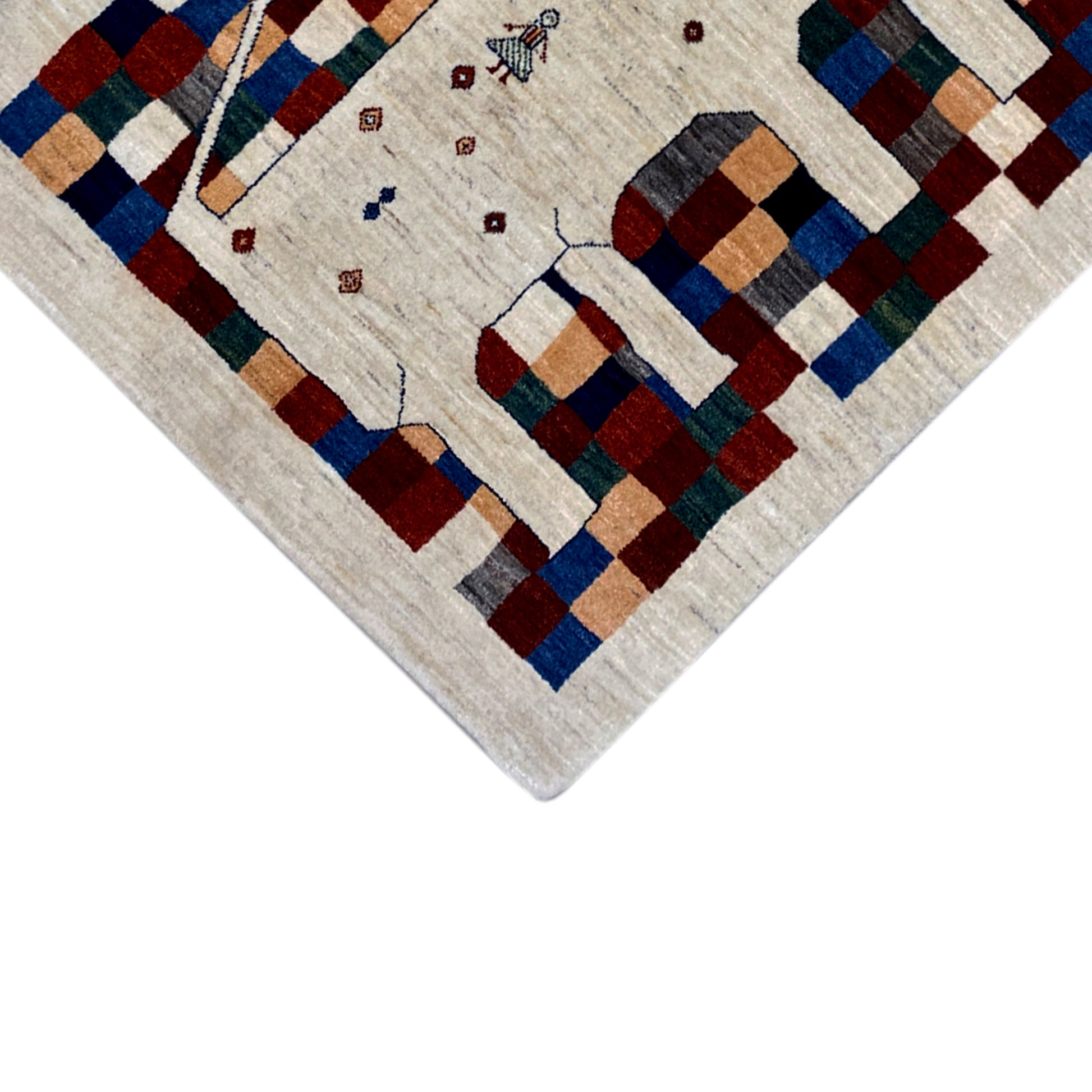 Gabbeh Teppich 180x119 cm - German Carpet Shop