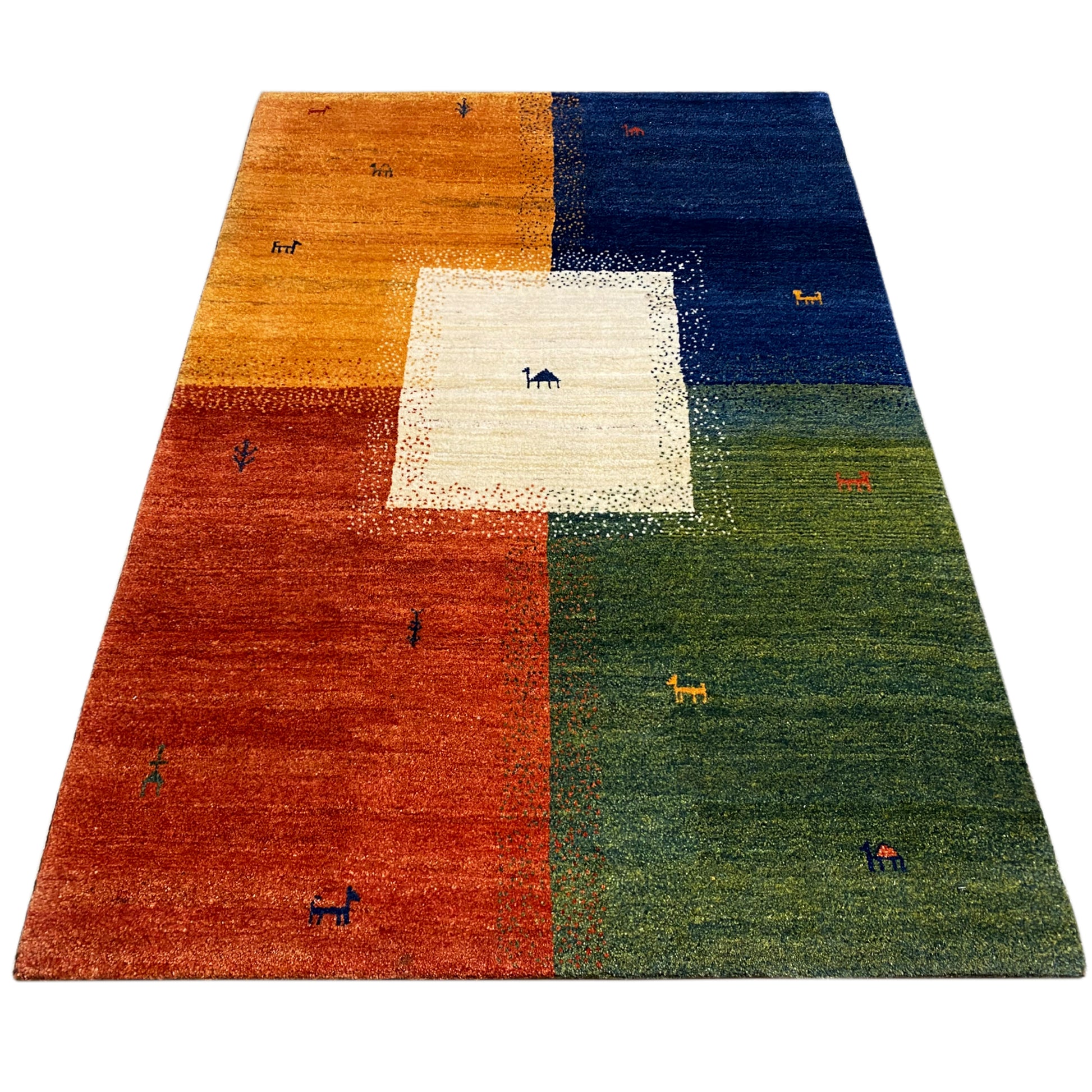 Gabbeh Teppich 184x124 cm - German Carpet Shop