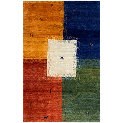 Gabbeh Teppich 184x124 cm - German Carpet Shop