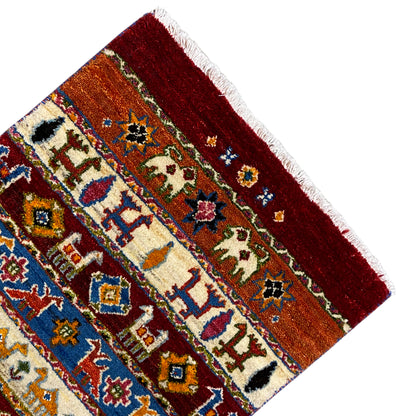 Gabbeh Lori Teppich 61x57cm - German Carpet Shop