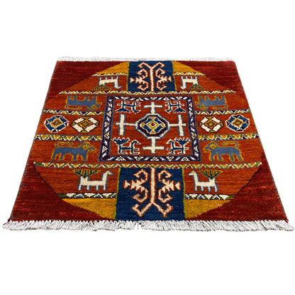 Gabbeh Teppich Lori 60x59 cm - German Carpet Shop