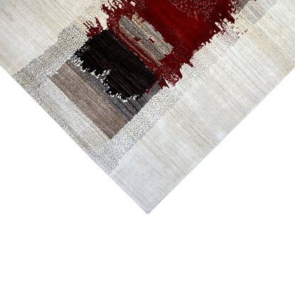 Gabbeh Exklusiver Teppich Rot 305x252 cm - German Carpet Shop