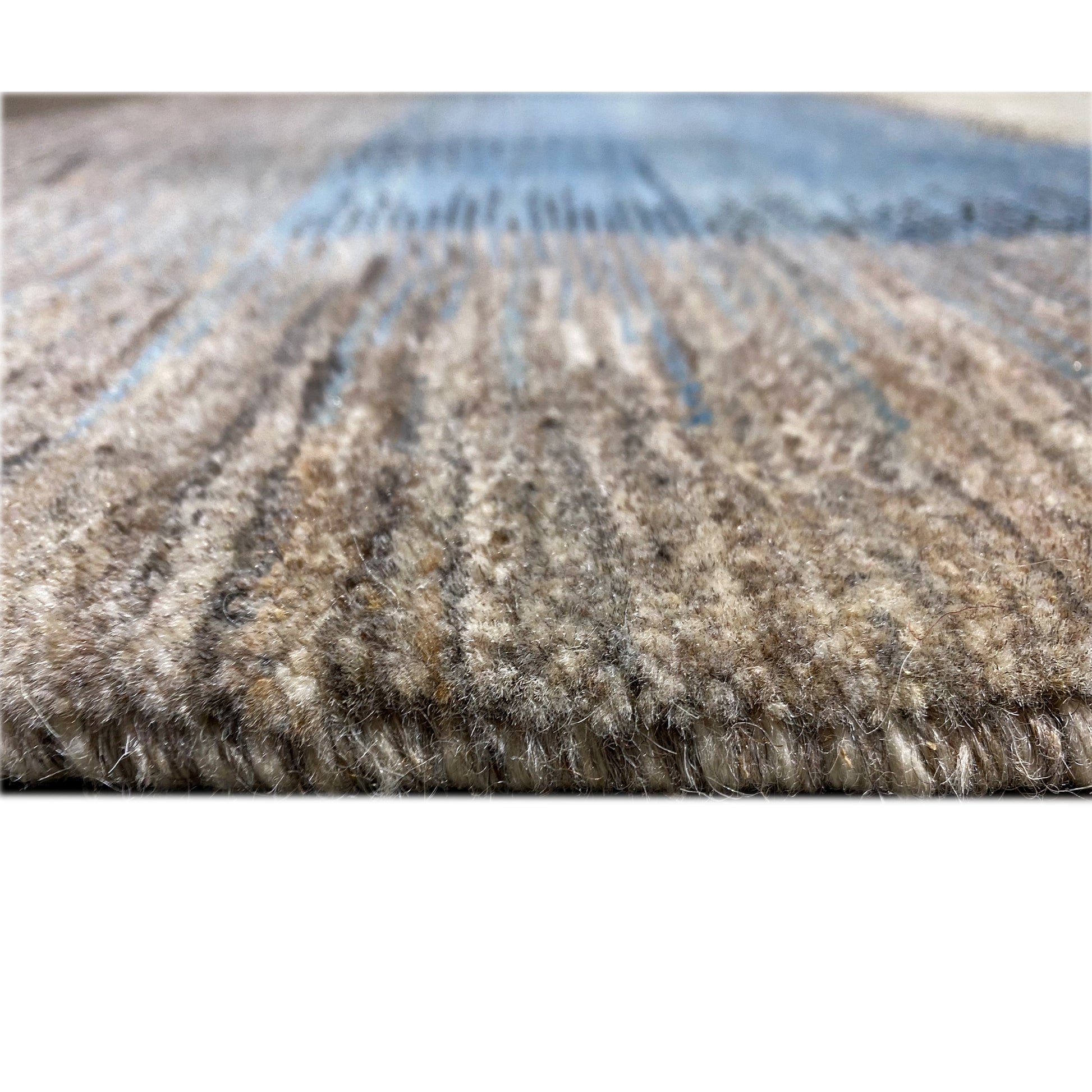 Gabbeh Exklusiver Teppich Grau 295x193 cm - German Carpet Shop