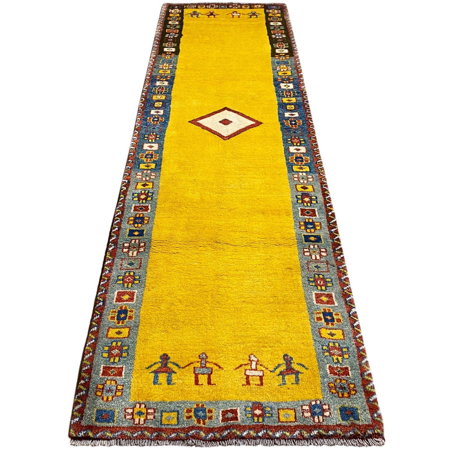Gabbeh Runner 303x88 cm