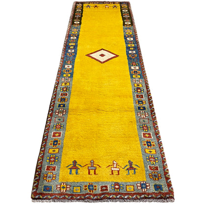 Gabbeh Runner 303x88 cm