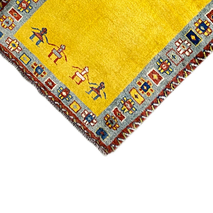 Gabbeh Runner 303x88 cm