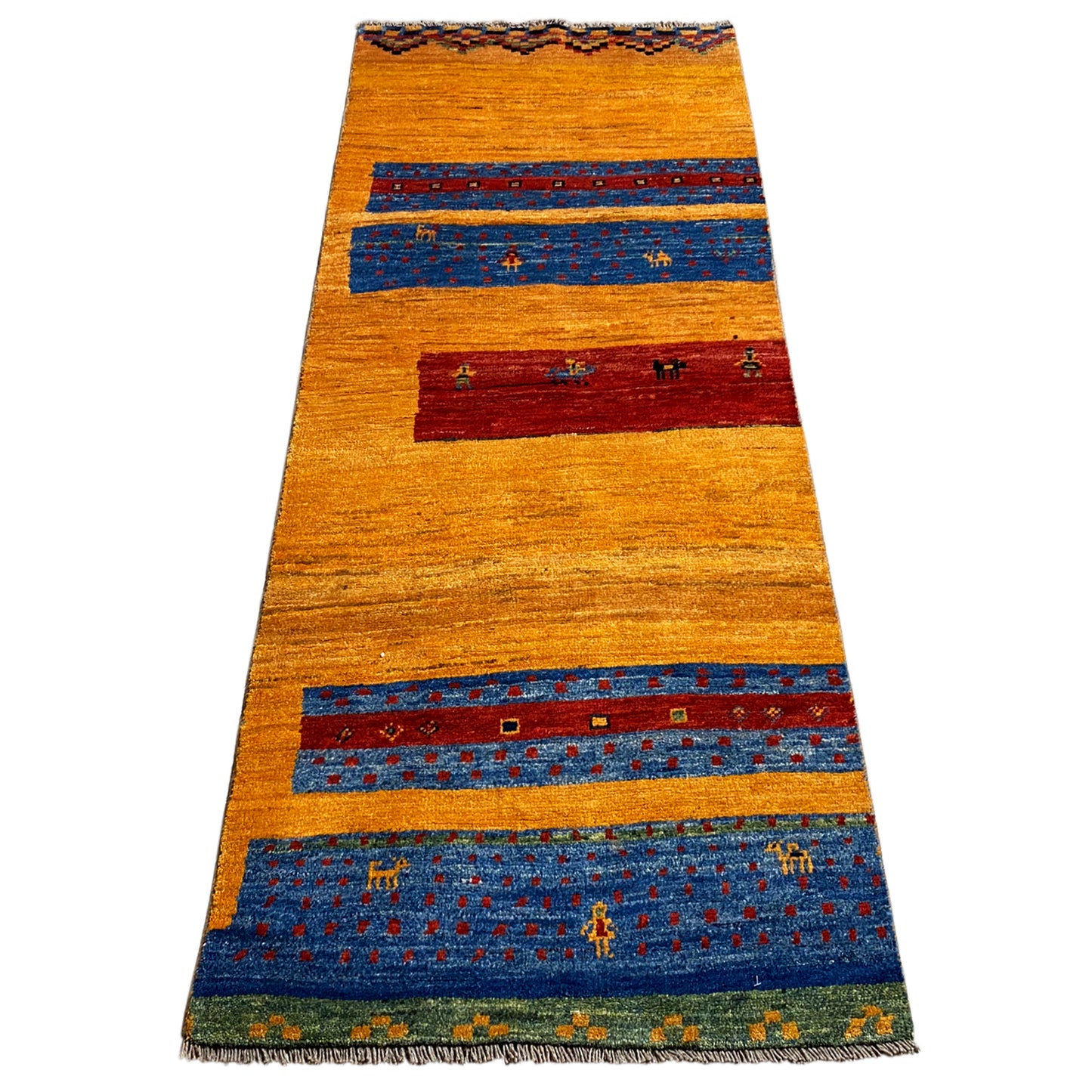 Gabbeh Carpet 220x77 cm