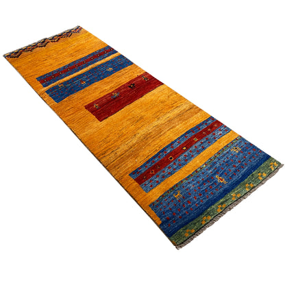 Gabbeh Carpet 220x77 cm