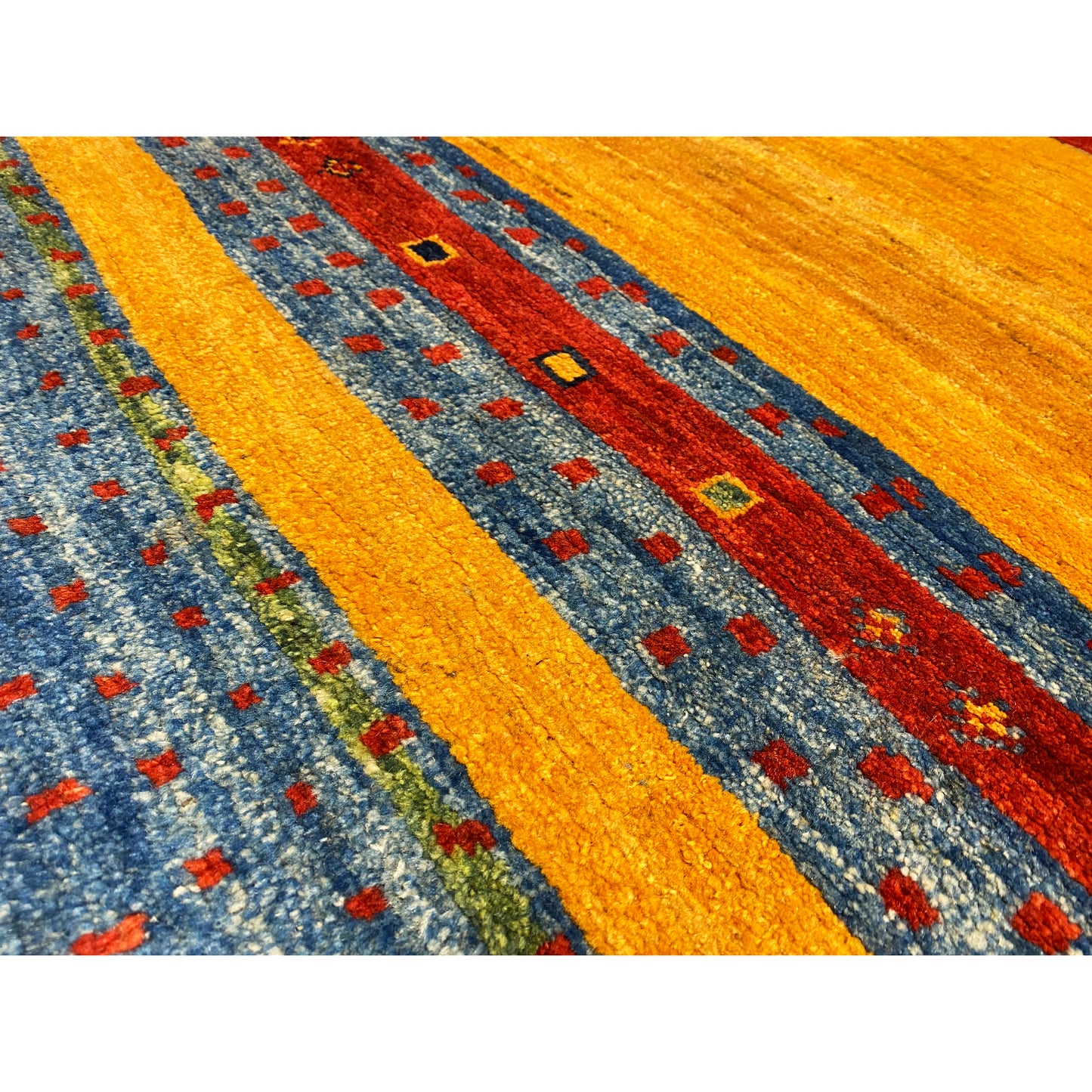 Gabbeh Carpet 220x77 cm