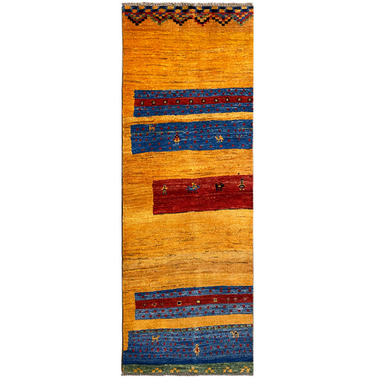 Gabbeh Carpet 220x77 cm