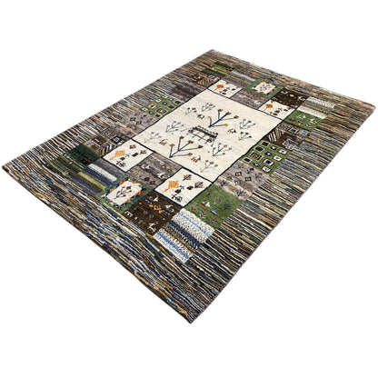 Gabbeh Carpet 210x153 cm