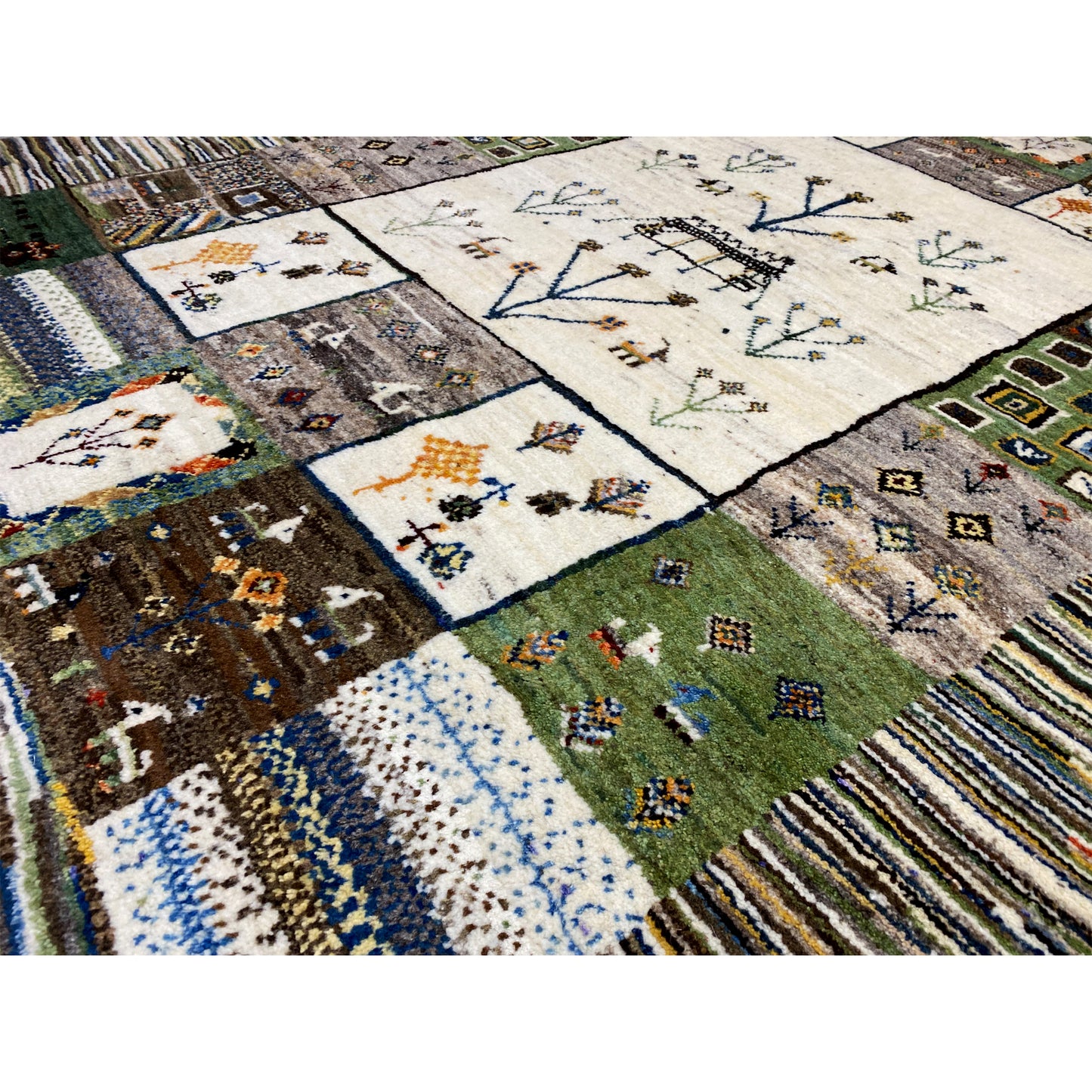 Gabbeh Carpet 210x153 cm