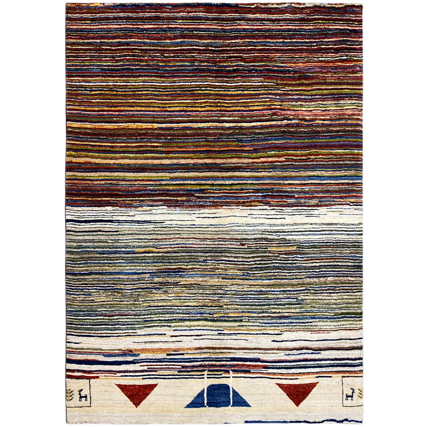 Gabbeh Carpet 228x170 cm