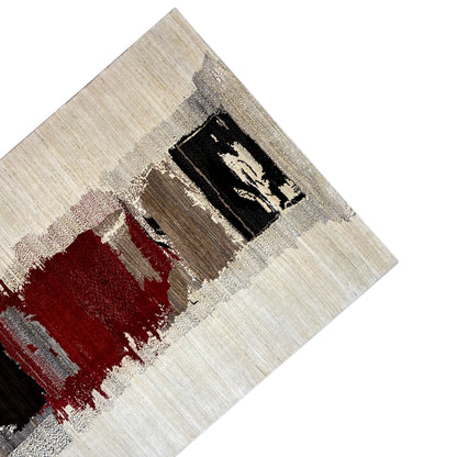 Gabbeh Exklusiver Teppich Rot 338x245 cm - German Carpet Shop