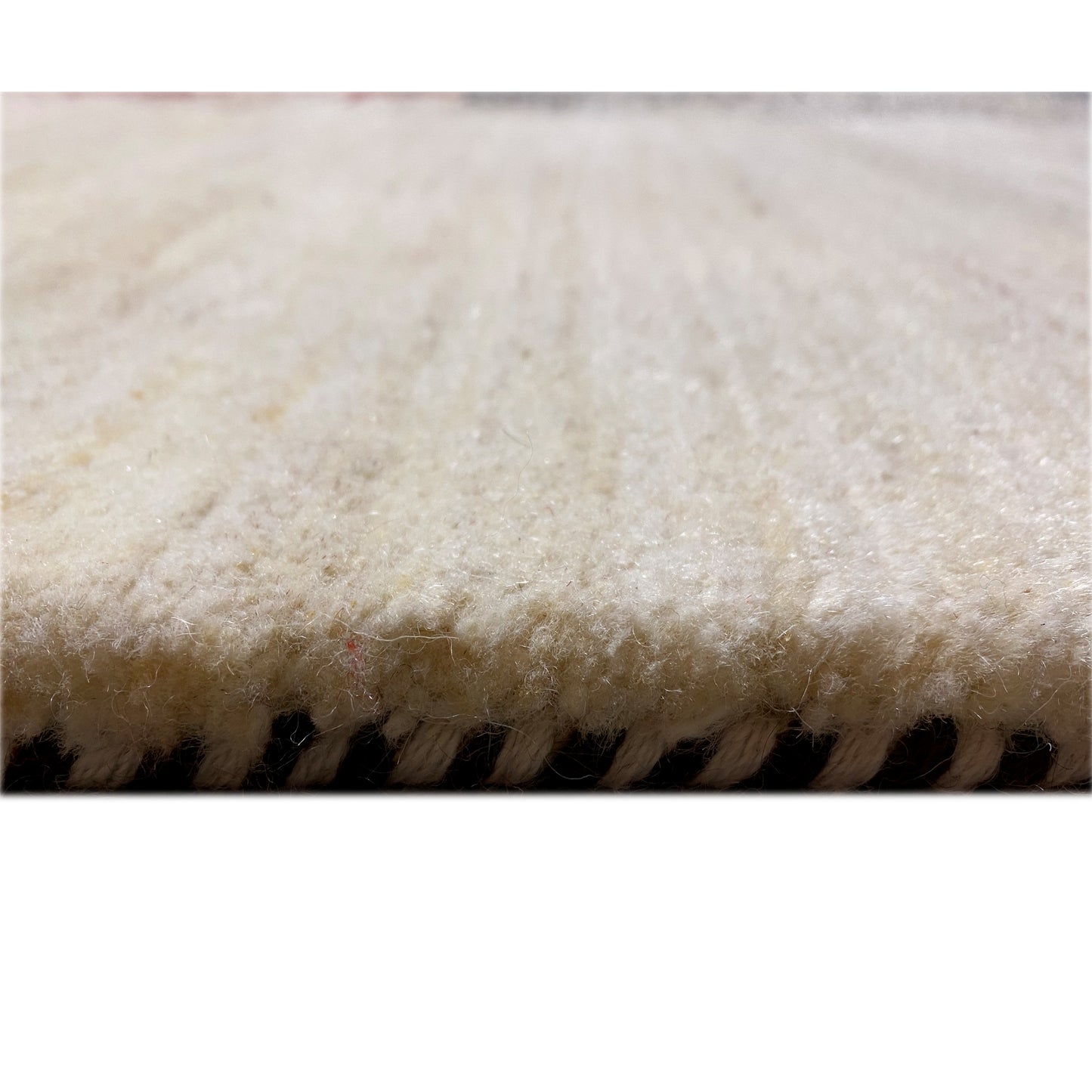 Gabbeh Exklusiver Teppich Rot 298x248 cm - German Carpet Shop