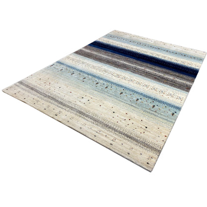 Gabbeh Exklusiver Teppich, Blau 295x202 cm - German Carpet Shop