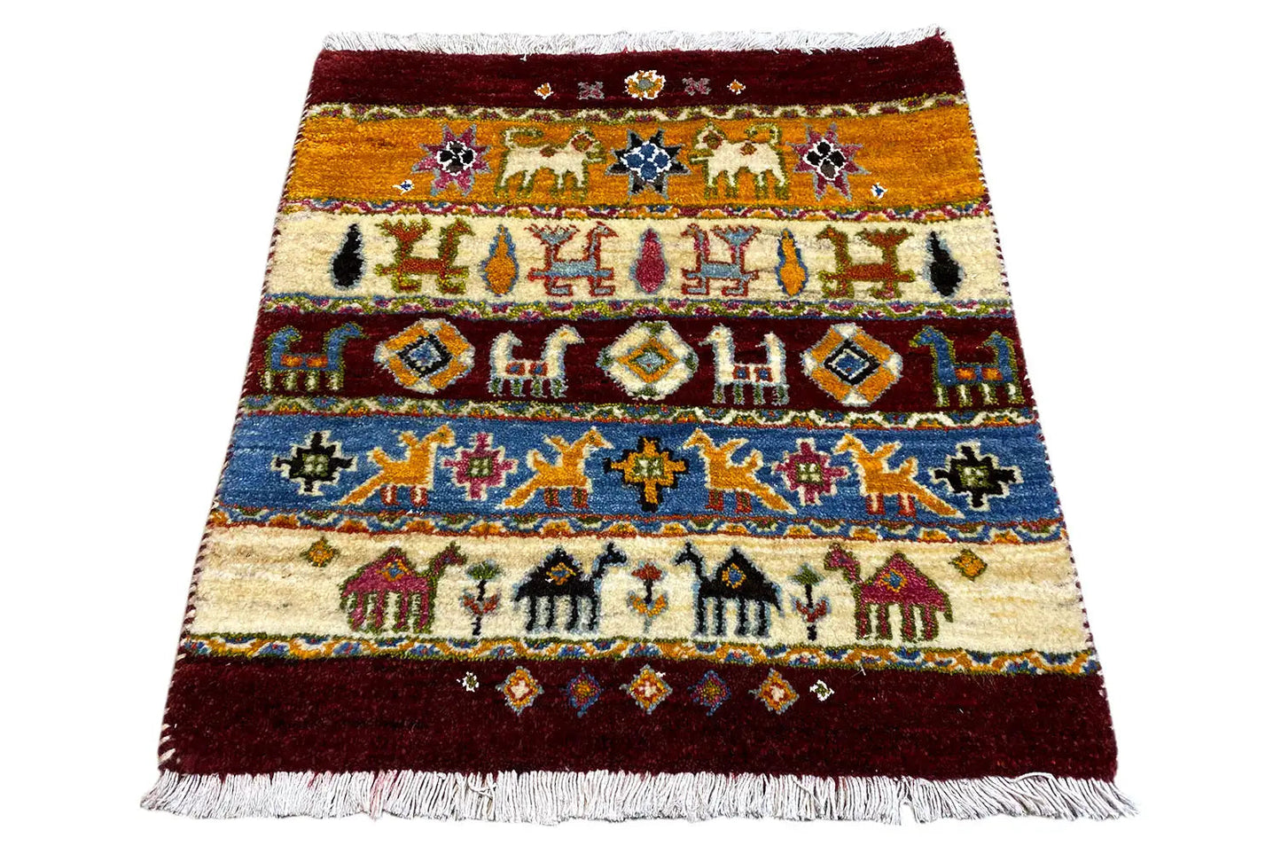 Gabbeh Teppich Lori 63x58 cm - German Carpet Shop