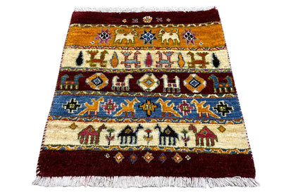 Gabbeh Teppich Lori 63x58 cm - German Carpet Shop