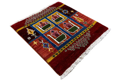 Gabbeh Teppich Lori 56x56 cm - German Carpet Shop