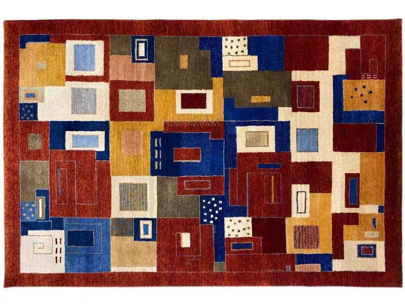  Gabbeh - Lori (206x141 cm) - Premium Teppich from German Carpet Shop - Just €870! Shop now at German Carpet Shop