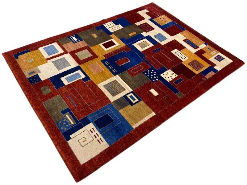  Gabbeh - Lori (206x141 cm) - Premium Teppich from German Carpet Shop - Just €870! Shop now at German Carpet Shop