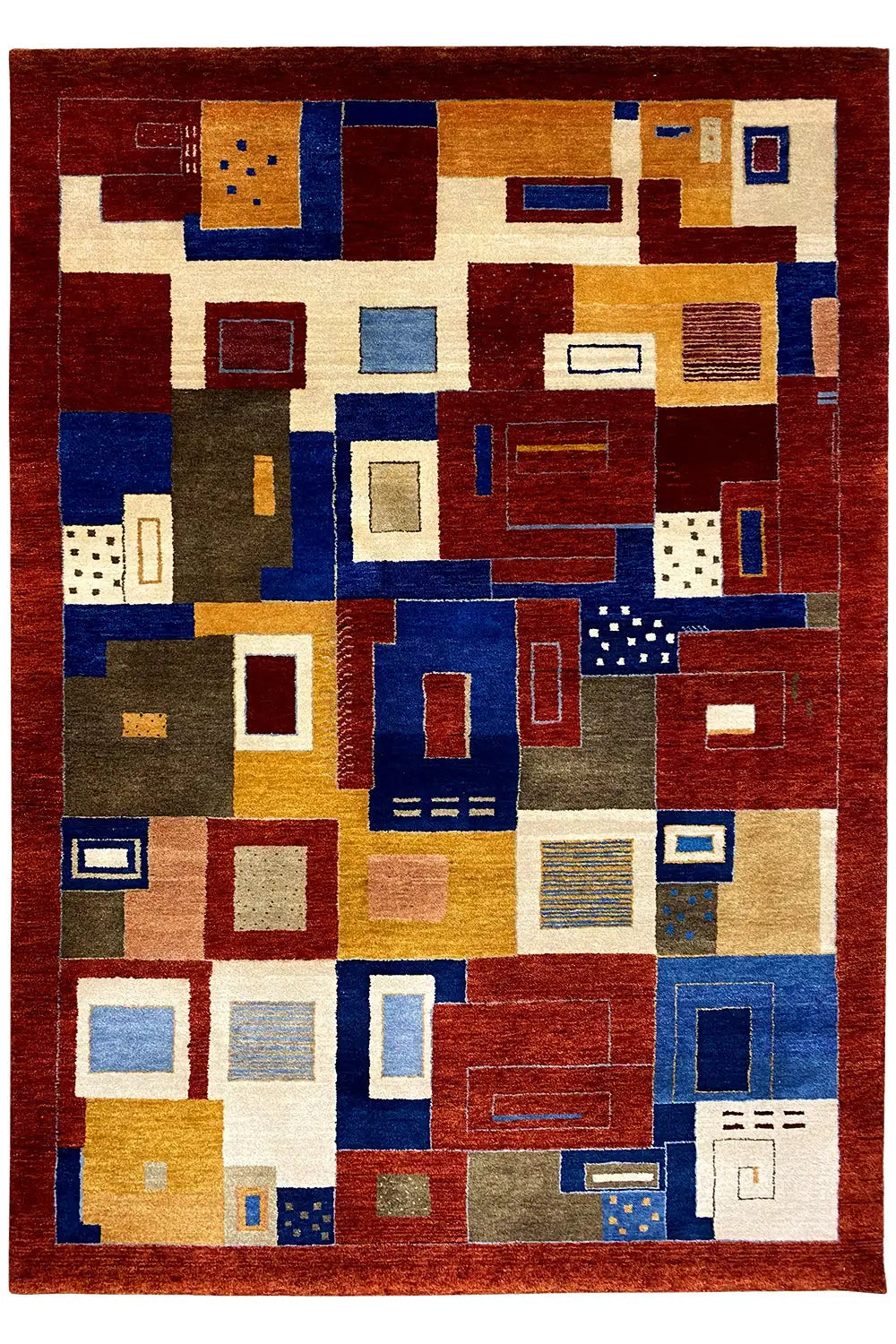  Gabbeh - Lori (206x141 cm) - Premium Teppich from German Carpet Shop - Just €870! Shop now at German Carpet Shop