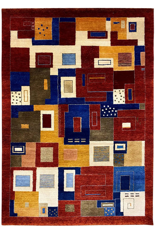  Gabbeh - Lori (206x141 cm) - Premium Teppich from German Carpet Shop - Just €870! Shop now at German Carpet Shop