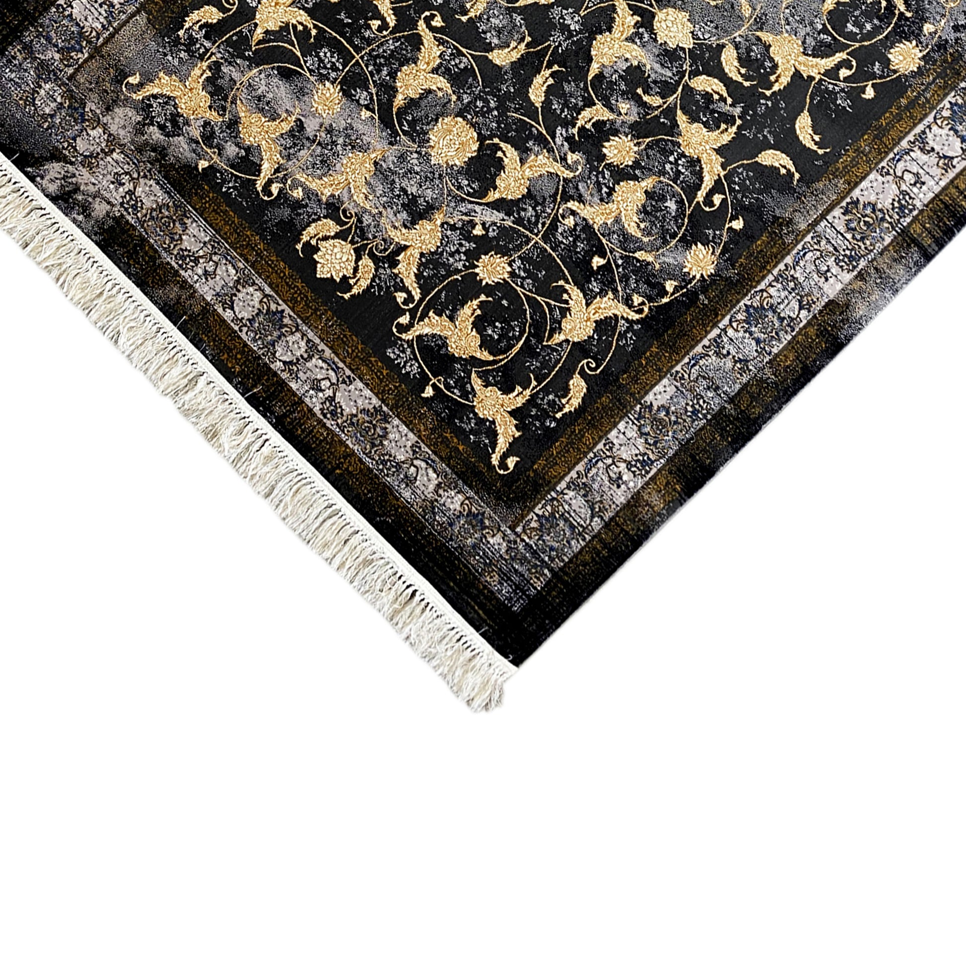 Luxuriöser Teppich mit Vintage-Effekt in den Maßen 160x230cm.