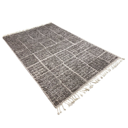 Brauner Berber Teppich - 254x157 cm - German Carpet Shop