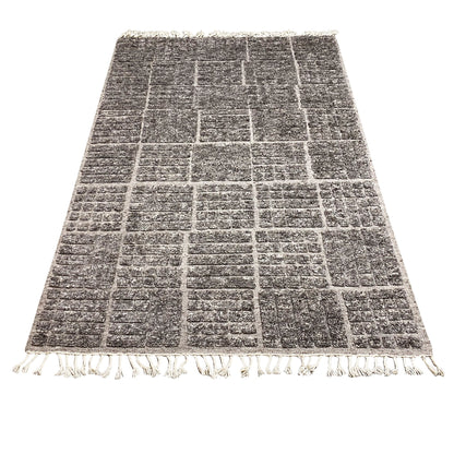 Brauner Berber Teppich - 254x157 cm - German Carpet Shop