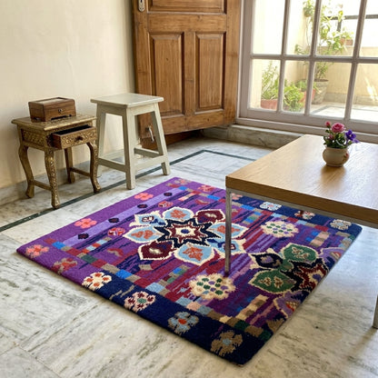 Designer rug - 77x62 cm